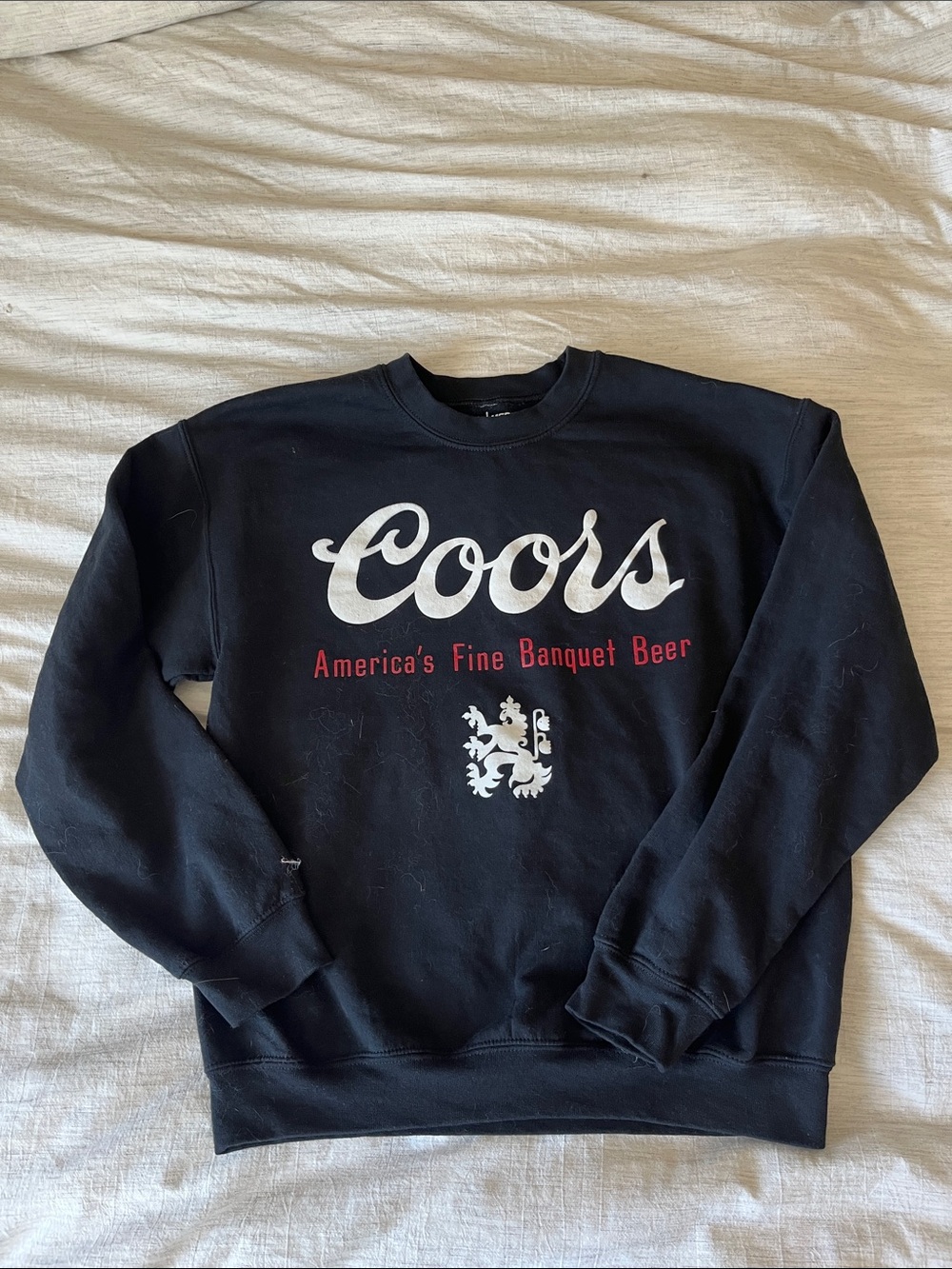 Coors Black Logo Crewneck Sweatshirt - Women's Crew